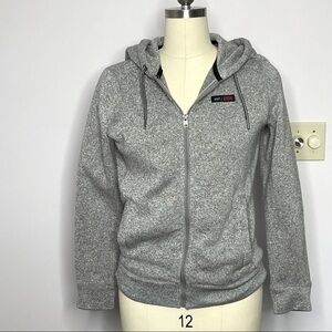 Abercrombie & Fitch Oversized Zip Hoodie Gray